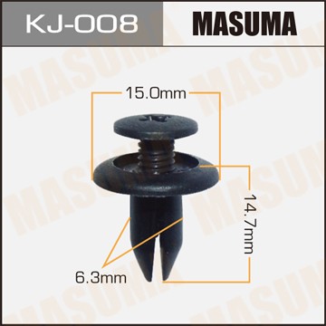 Mitsubishi клипса подкрылка KJ008 MASUMA