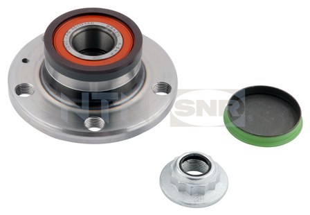VAG Polo 06-11 Audi A2, Skoda Fabia 2 07- подшипник ступицы заднего колеса к-т R15731 NTN SNR