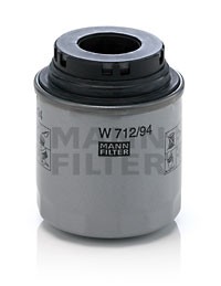 VAG Polo-Sedan, Golf 5, 6, Tiguan 1.2-1.6, TSI/TFSI 08- Фильтр масляный W71294 MANN FILTER