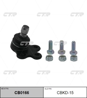 Chevrolet Cobalt/Aveo T300 2011- шаровая опора CBKD-15 CTR