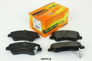 Hyundai Solaris/Rio 12-17 Тормозные колодки передние JBP0318 JUST DRIVE