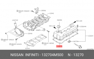 ПРОКЛАДКА РЕЗИНОВАЯ 13270-4M500 NISSAN INFINITI