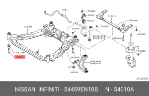 БОЛТ 54459-EN10B NISSAN INFINITI