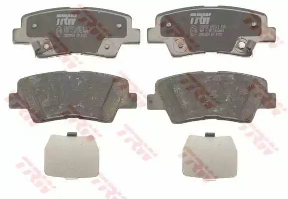 Hyundai Solaris/RIO 12-/MD/i40 11-16/i30 12-/Ceed 12- VIN/Cerato 12-/16- колодки GDB3494 TRW