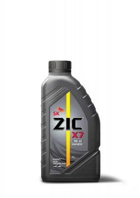 Масло моторное синтетическое ZIC X7 5W40 1L 132662 ZIC