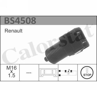 MItsubishi Carisma, Renault датчик стоп сигнала 2х конт BS4508 VERNET