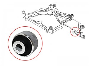 Nissan JUKE, Murano Z51, Teana J32 с/блок переднего рычага передний ST545011KA0B SAT