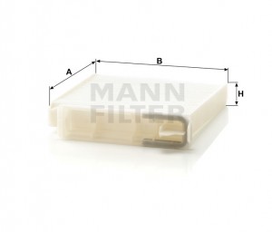 Фильтр салона CU1829 CU1829 MANN FILTER
