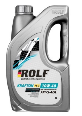 Моторное масло (Масло ROLF Krafton P5 U 10W40 ((Dynamic Diesel SAE 10W40 API CI- 322546 ROLF