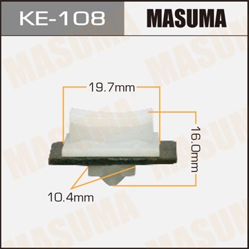 Ford Transit 00- клипса молдинга лобового стекла KE108 MASUMA