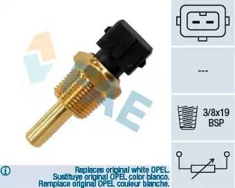 Mitsubishi Colt 1.3-1.5i 88-94/Lancer -03/Pajero 88-датчик температуры охл. жидк 33350 FAE
