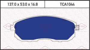 Nissan Tiida, Teana I, II, Juke, Maxima/Cefiro (32,33), SX-4 (япония) колодки то TCA1044 TATSUMI