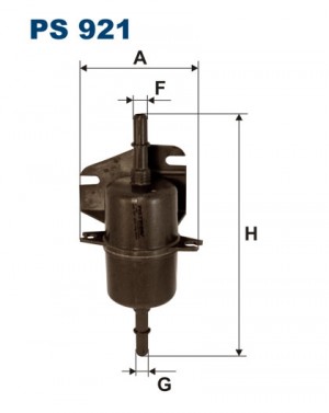 Fiat Albea Фильтр топливный PS921 FILTRON
