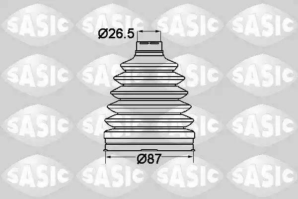 Renault Duster 2.0  Fluence пыльник ШРУС наружный 26.5x87 1904020 SASIC