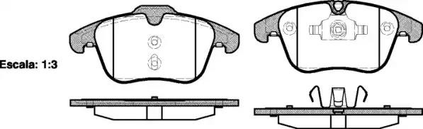Ford Mondeo 07-, S-Max 06-, Galaxy, Volvo S80 06-, XC70 06-, Freelander  06-- ко 121900 REMSA
