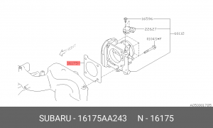 Subaru Forester прокладка дросселя 16175AA243 SUBARU