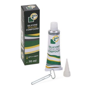 Герметик универсальный -60,,,+300гр тюбик 70г BGSILC BG AUTOMOTIVE
