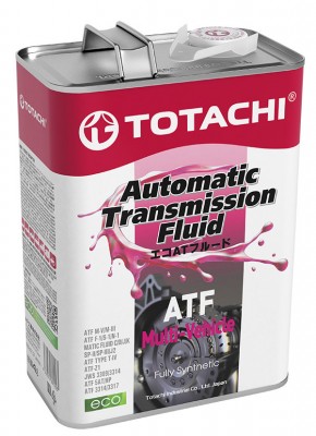 Жидкость для АКПП TOTACHI ATF MULTI-VEHICLE синт. 4л 20604 TOTACHI
