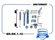 Chevrolet Aveo 04-10 T200/250  рем.комплект лев. заднего барабаного тормоза BR.RK.1.10 BRAVE
