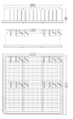 Mitsubishi Colt 96-00 1.3 1.6, Outlander 02-06, Lancer 7,8,9 фильтр воздушный JDA3011 JUST DRIVE