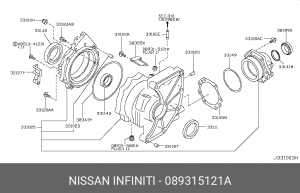 Nissan Almera N16 пробка КПП сливная 089315121A NISSAN INFINITI