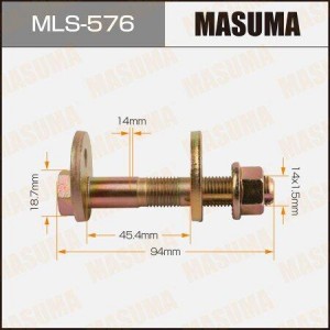 Болт эксцентрик к-т MLS-576 MASUMA