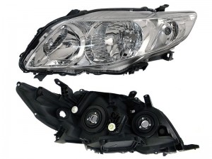 Toyota Corolla (E150) 06-10 Фара  (Слева / Галоген / С электрокорректором) ST21211M7L SAT