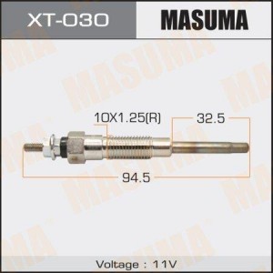 Toyota Corolla свеча накала XT-030 MASUMA