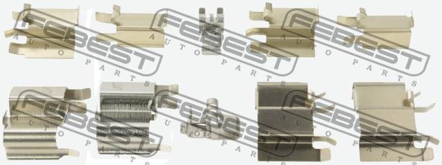 Комплект монтажный для дисковых колодок TOYOTA RAV4 2000-2005 0103-ACA2F 0103-ACA2F FEBEST