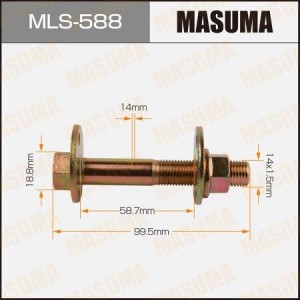 Suzuki GV болт +шайба +гайка сход развала MLS-588 MASUMA