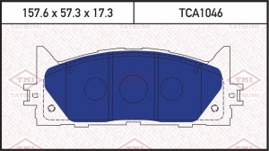 Toyota Camry V40, 50 06-11- Колодки тормозные передние TCA1046 TATSUMI