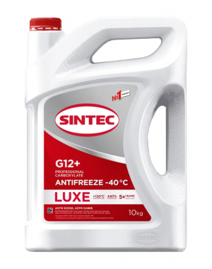 Антифриз Sintec Antifreeze Luxe G12+ красный  10л 614504 SINTEC