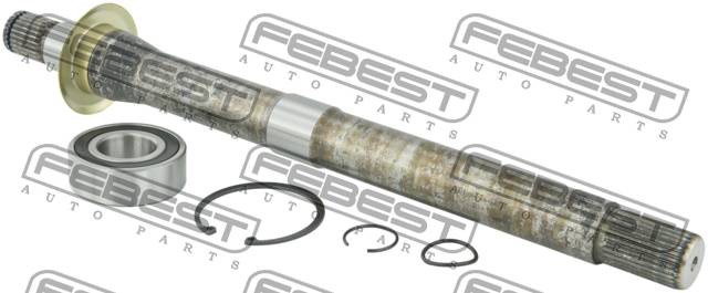 ПОЛУОСЬ ПРАВАЯ 27X430X26 (Полуось HYUNDAI IX35/TUCSON/KIA SPORTAGE 10-2016) 2212-SP4WDAT FEBEST