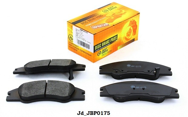 Kia Cerato 04-08 15"  Тормозные колодки перед. JBP0175 JUST DRIVE
