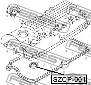 Suzuki Baleno Прокладка свечного колодца SZCP-001 FEBEST