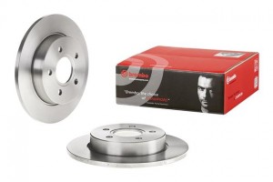 Ford Focus 2 04- диск тормозной задний [265x11] 5 отв. 08.A029.20 BREMBO
