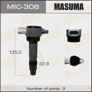 Mitsubishi Lancer X Катушка зажигания MN195805 MIC-308 MASUMA