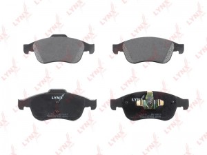 Колодки тормозные (Колодки тормозные передние) BD-6317 LYNXAUTO