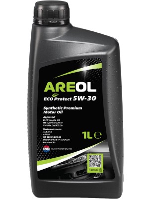 AREOL ECO Protect 5W-30 (1L)_масло моторное! синт.\ ACEA C3, API SN, V 5W30AR018 AREOL