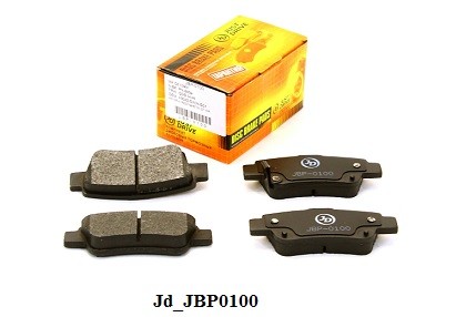 Honda CR-V 07-, CR-V 12- V-2.0 колодка тормозная задняя JBP0100 JUST DRIVE