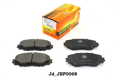 Toyota Auris, Corolla c 06-11- колодки передние дисковые JBP0068 JUST DRIVE