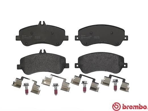 MB GLK колодки передние Брембо P50086 BREMBO