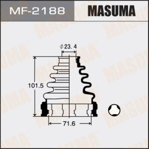 Toyota RAV4 05- Пыльник ШРУС внутренний MF-2188 MASUMA