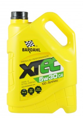 Масло моторное синтетическое BARDAHL XTEC 5w30 C4/RN0720 5L для бенз. дизельных  36153 BARDAHL