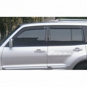 Mitsubishi Pajero III,IV Дефлекторы окон темные (к-т 4шт) 92460022B EGR