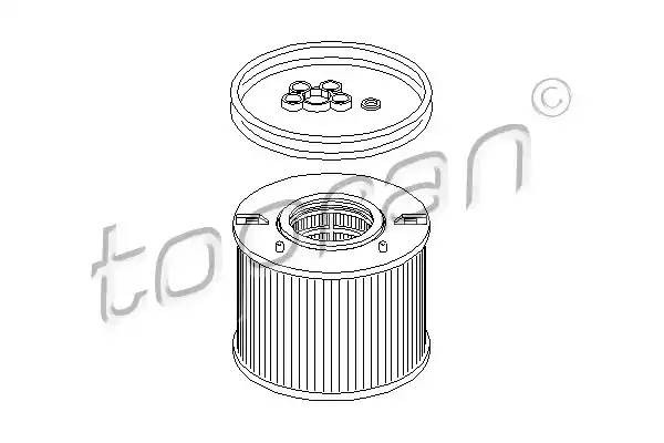 VW Touareg ДИЗЕЛЬ фильтр топливный 04-10 111787 HANS PRIES