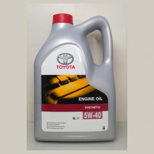 Масло моторное синтетическое TOYOTA SN/CF A3/B3/B4 5W40 5L 08880-80375-GO TOYOTA