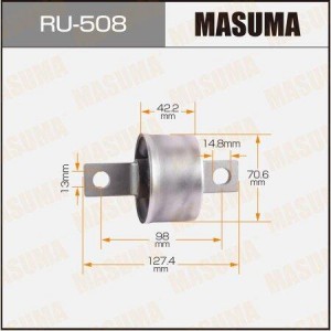 Mitsubishi Lancer 10, ASX, Outlander XL 06-, Out new 12- с/блок заднего продольн RU-508 MASUMA