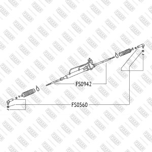 Primera тяга рулевая FS0942 FIXAR