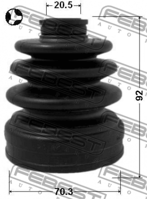 Subaru Legcy Ooutback пыльник ШРУС внутренний 0815-B9 FEBEST